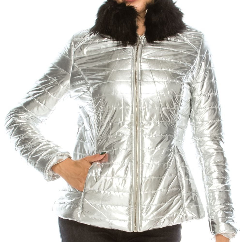 KATE C silver coat in 2018